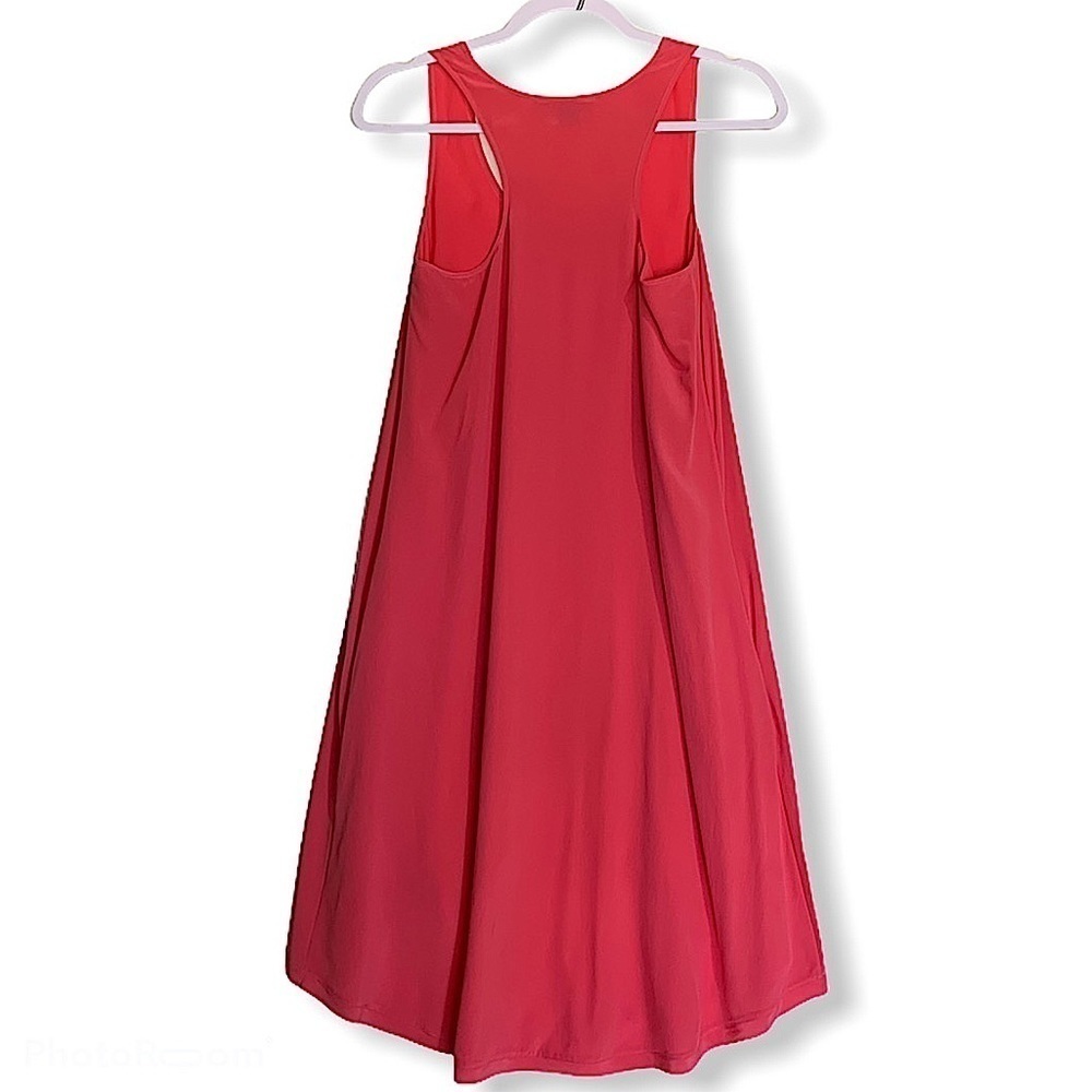 Armani exchange pink silk high low dress size 2 - Picture 2 of 8